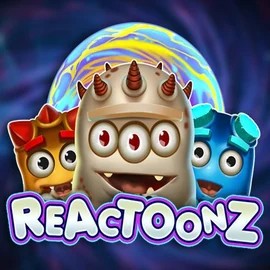 Reactoonz slot logo by Play’n GO at SpinBetter Casino
